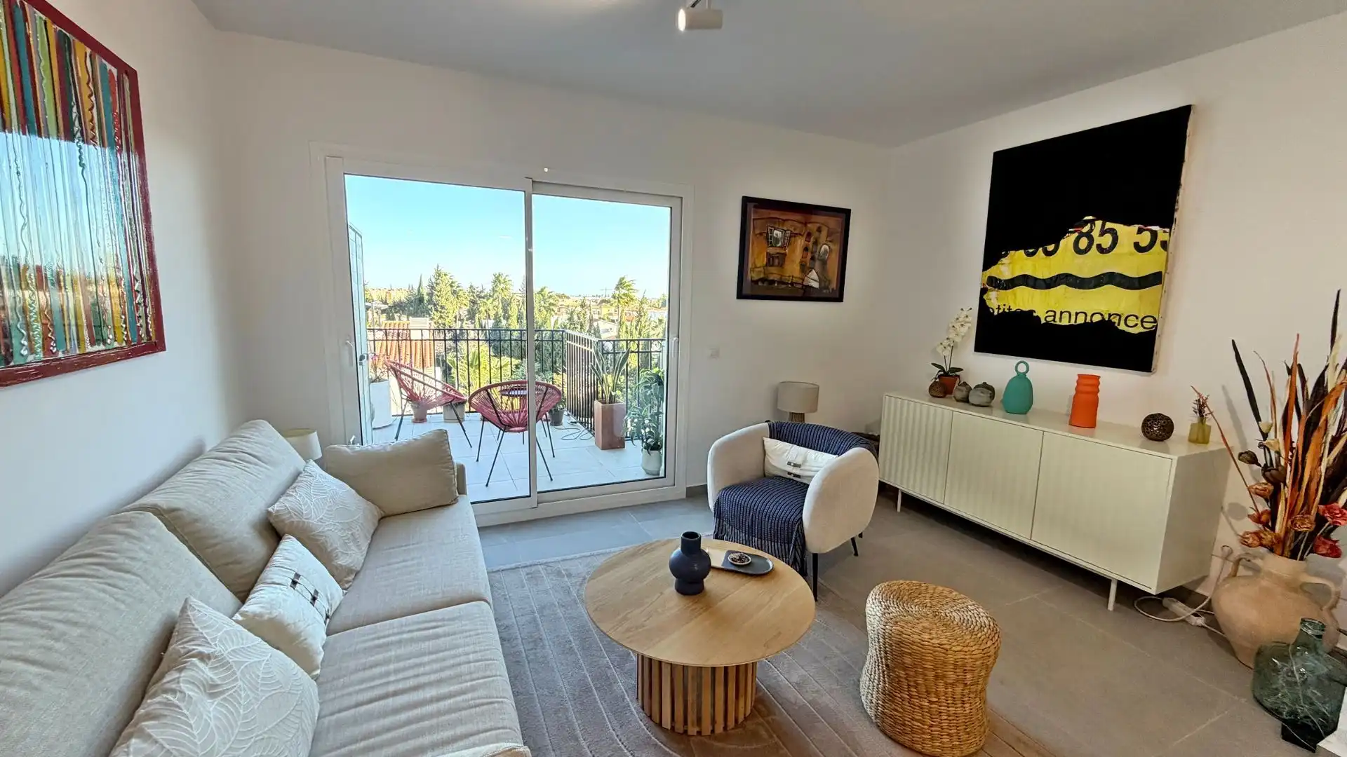 Living room of Attic for sale in El Montgó