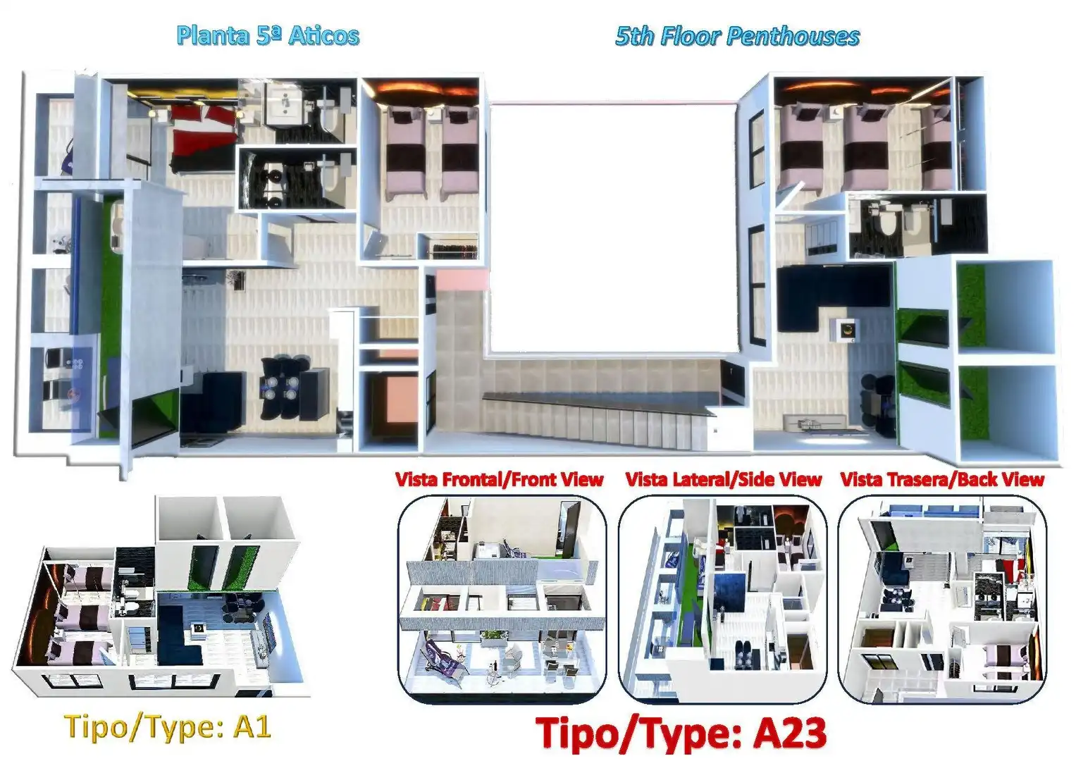 Penthouse mit Pool zum Verkauf in N/A, imagen 30