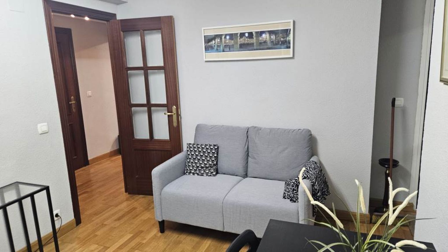 Sala d'estar de Pis de lloguer en Salamanca Capital amb Calefacció, Parquet i Terrassa