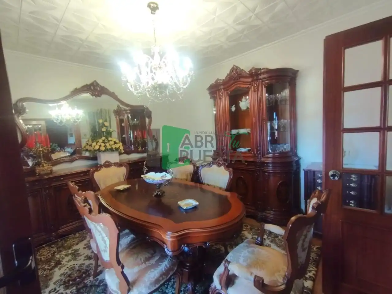 Dining room of Houses for sale in Ourense Capital   with Heating, Private garden and Terrace