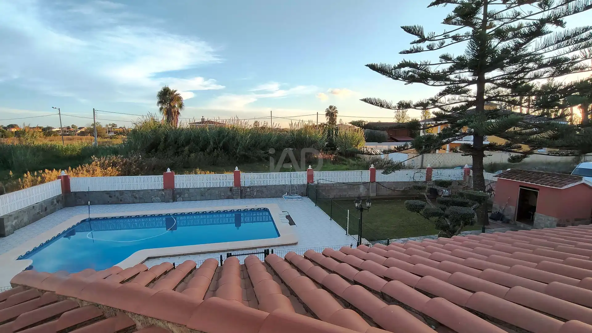 Jardí de Casa o xalet en venda en Castellón de la Plana / Castelló de la Plana amb Calefacció, Terrassa i Piscina
