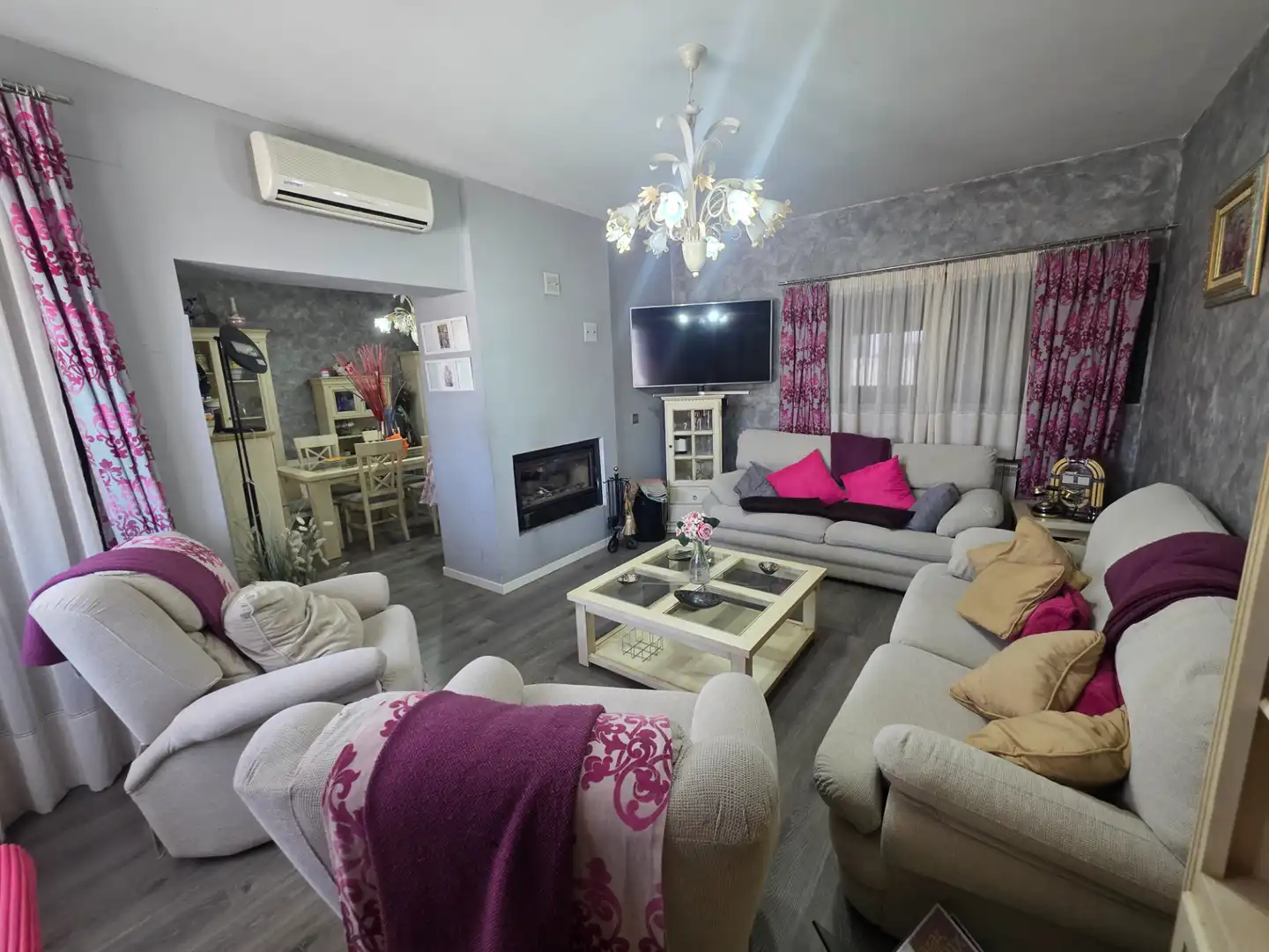 Living room of Houses for sale in Griñón  with Air Conditioner, Heating and Private garden