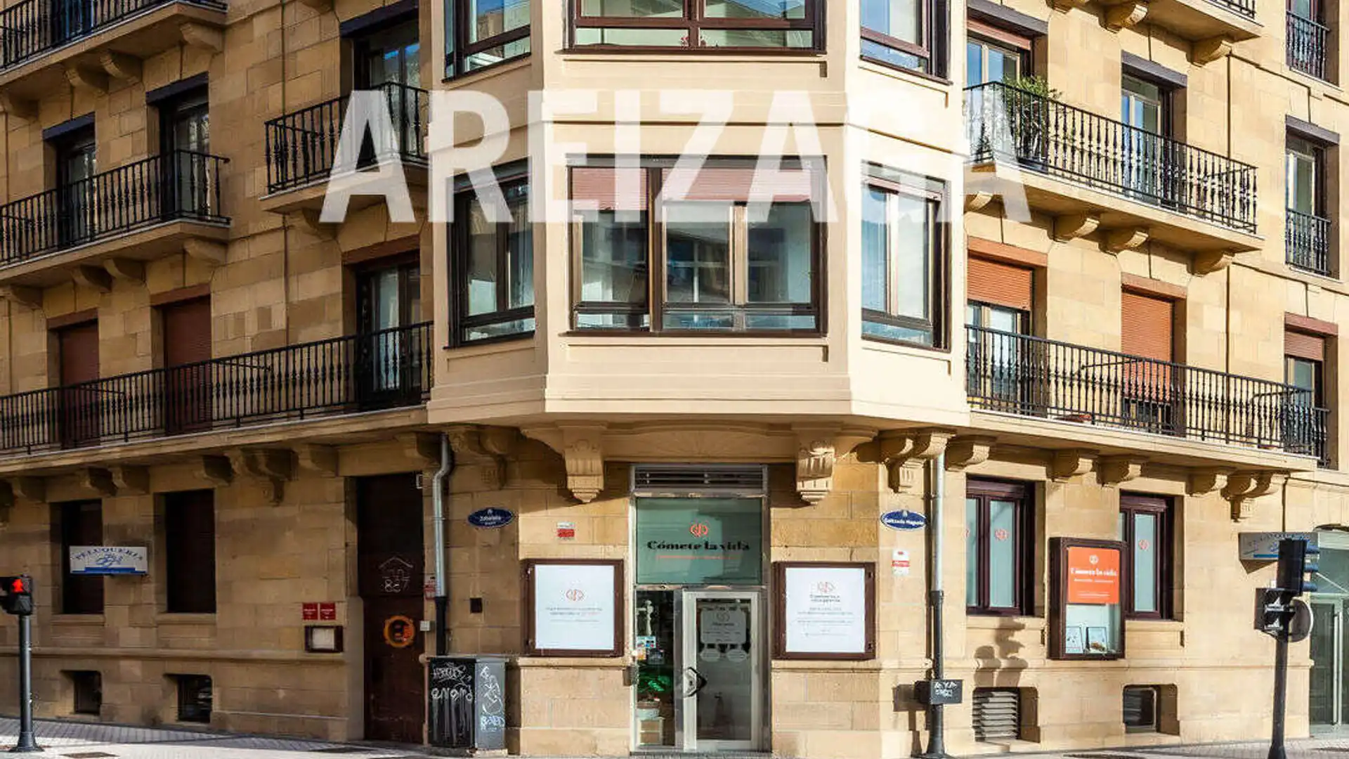 Vista exterior de Local de alquiler en Donostia - San Sebastián 