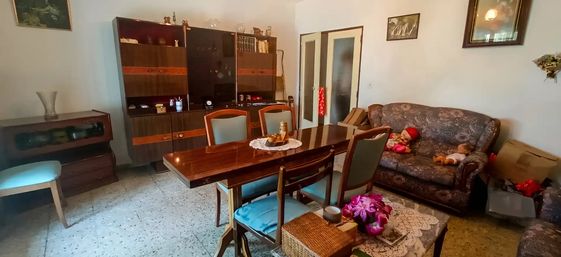 Esszimmer von Wohnung zum Verkauf in Coslada mit Klimaanlage, Terrasse und Möbliert