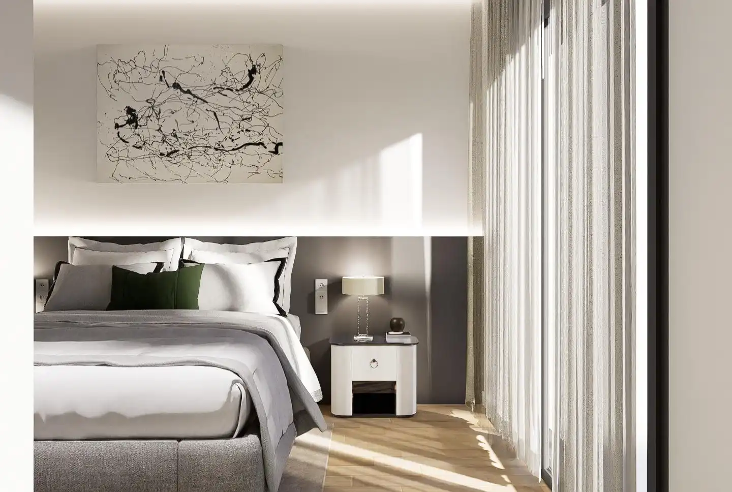 Bedroom of Flat for sale in Alcantarilla  with Terrace, Storage room and Balcony