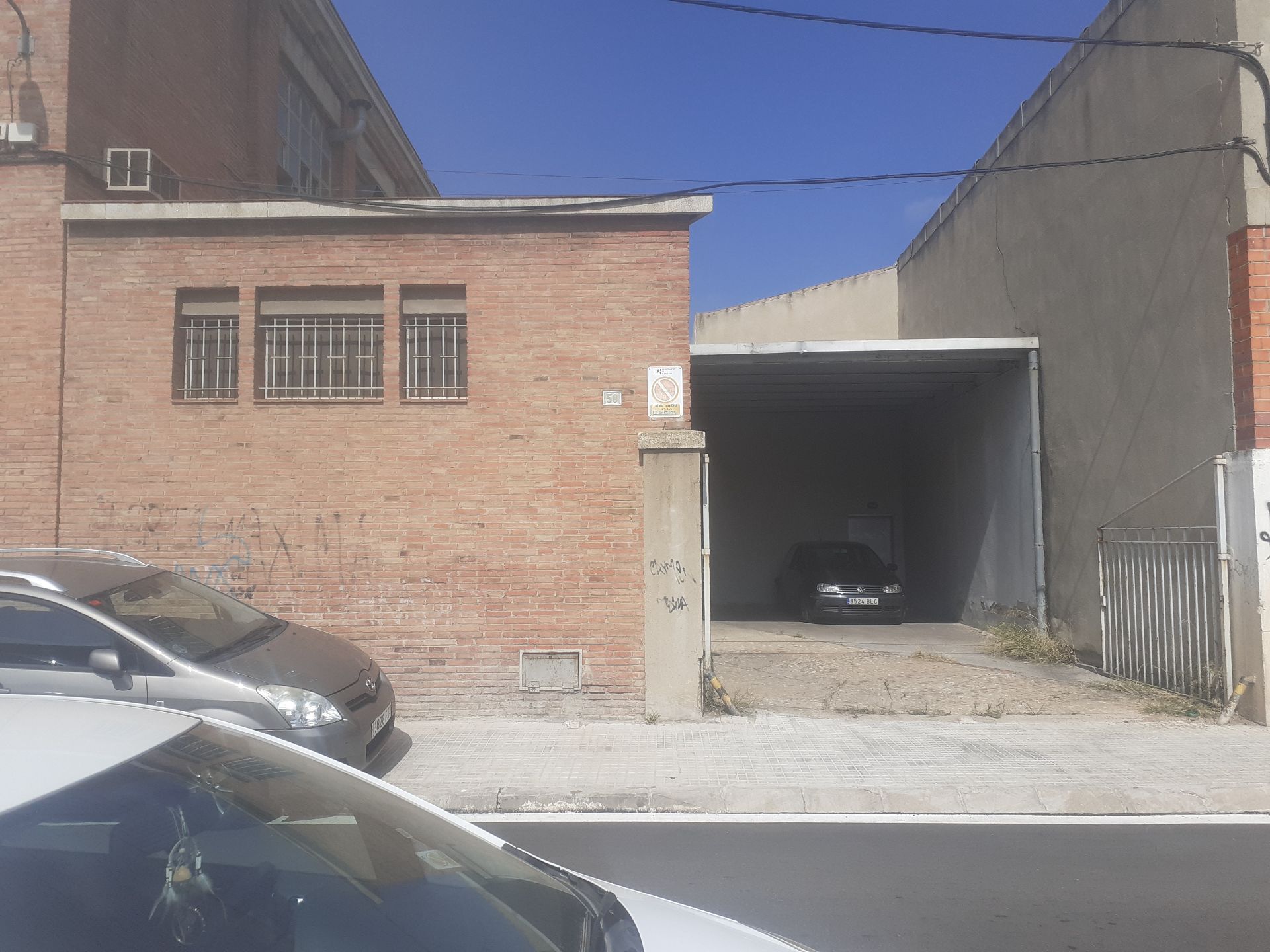 Exterior view of Industrial buildings for sale in Terrassa