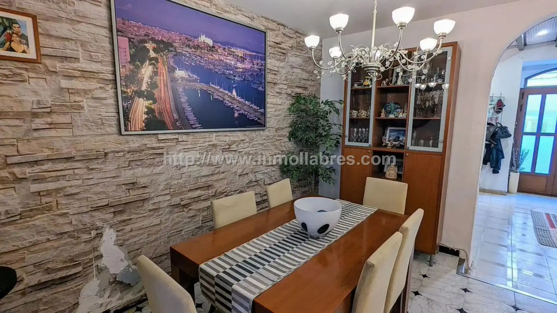 Dining room of Country homes for sale in Inca  with Air Conditioner, Terrace and Storage room