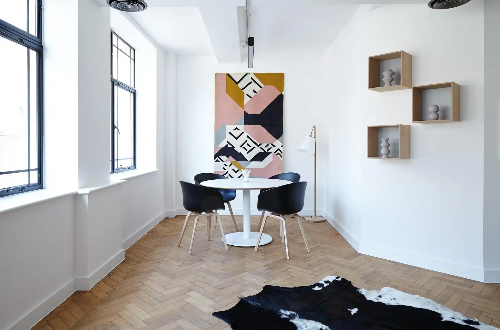 Dining room of Flat for sale in Madrid  with Furnished