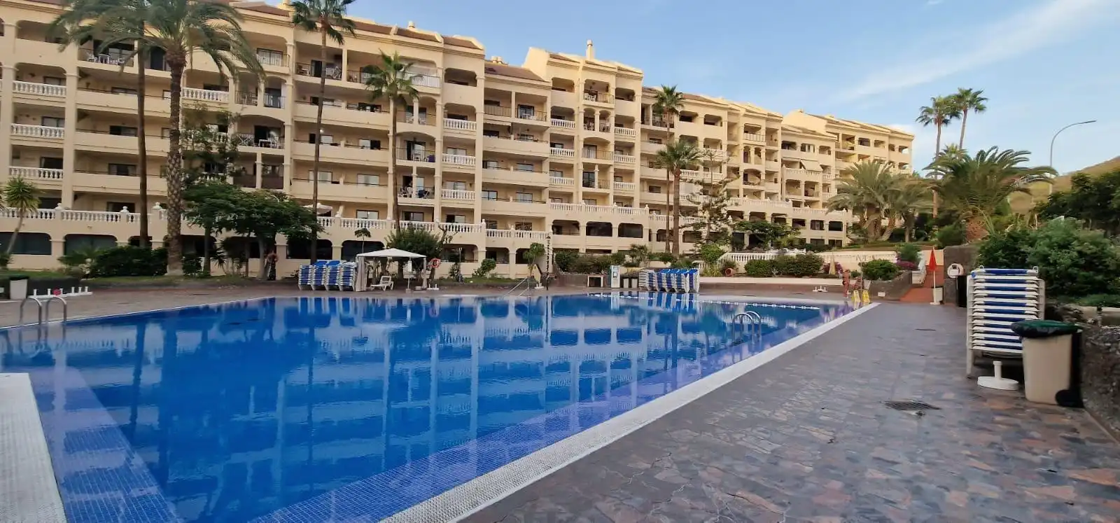 Piscina de Estudi de lloguer en Arona amb Jardí privat, Terrassa i Moblat