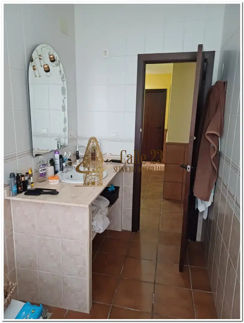 Baño de Casa o chalet en venta en Zalamea la Real con Aire acondicionado, Calefacción y Jardín privado