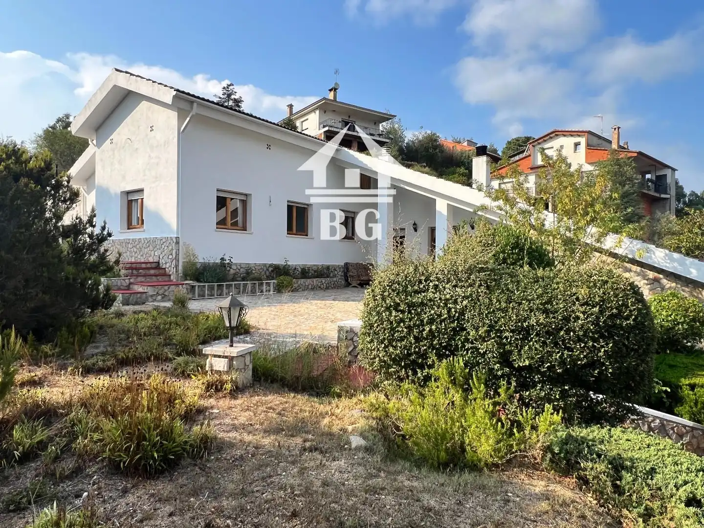Vista exterior de Casa o xalet en venda en Vidreres amb Calefacció, Jardí privat i Terrassa