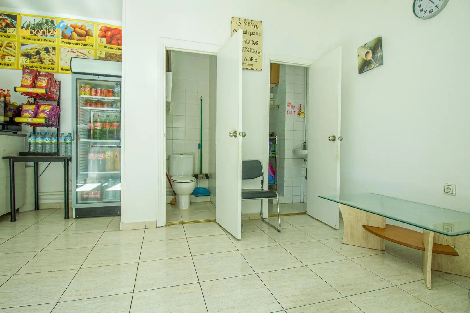 Badezimmer von Geschaftsraum zur Miete in Valdepasillas - La Paz - Huerta Rosales