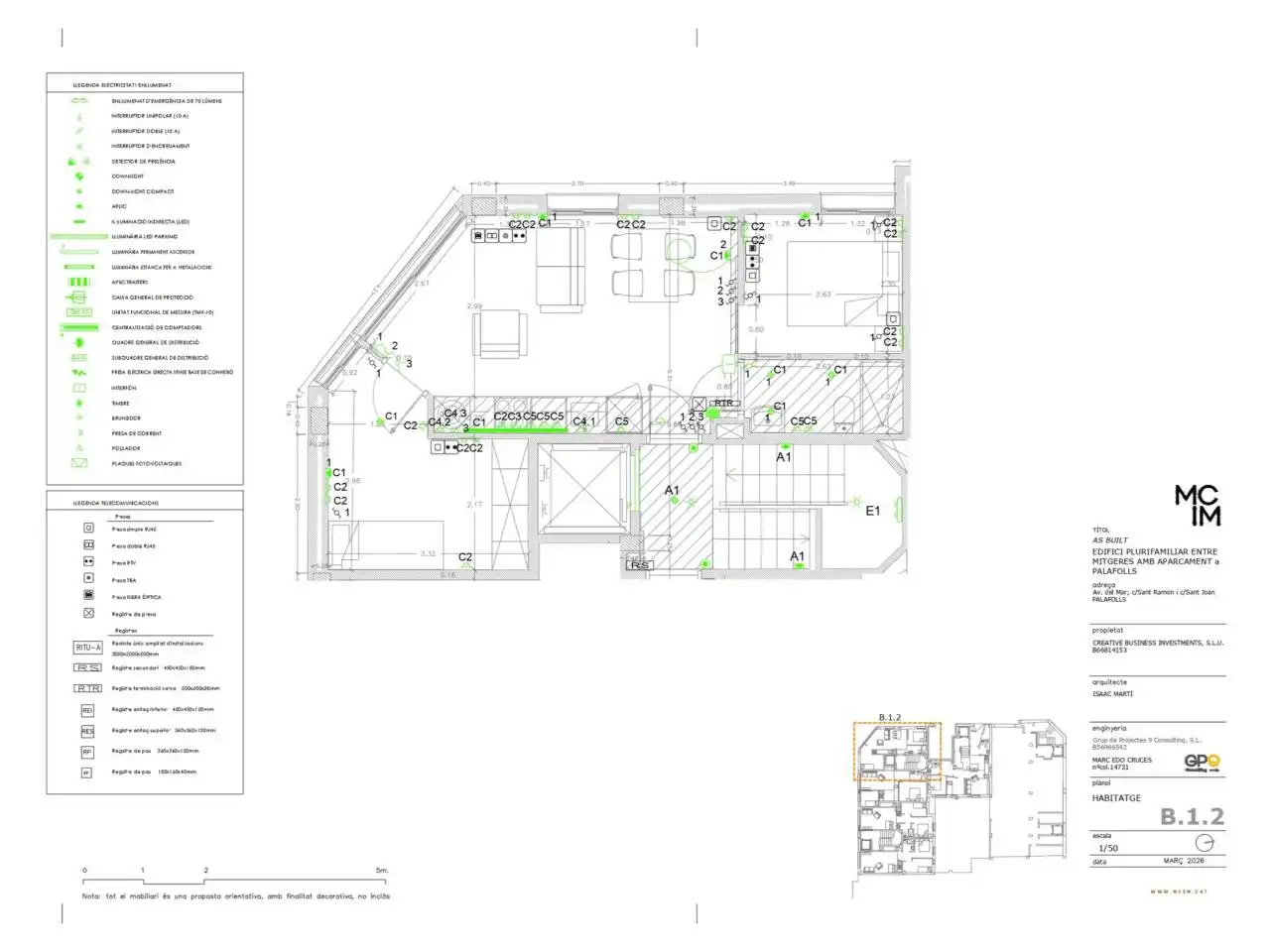 Flat with terrace for sale in Palafolls, imagen 14