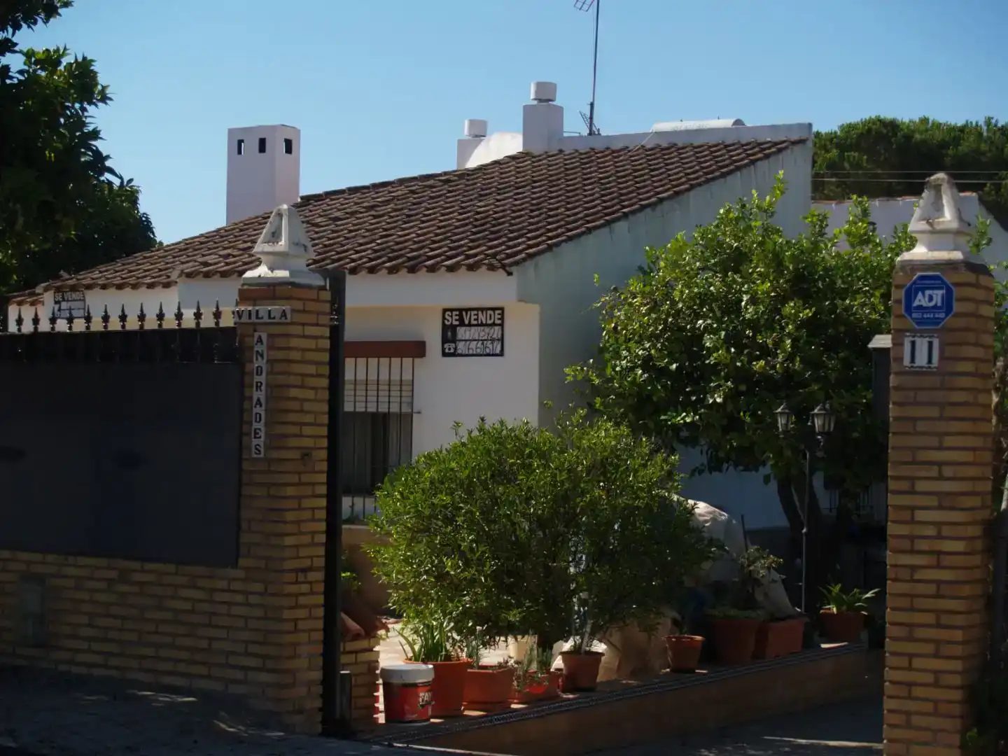 Exterior view of Flat for sale in Ayamonte  with Air Conditioner, Private garden and Storage room