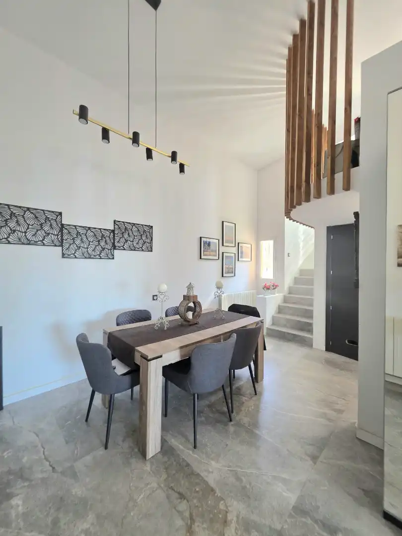 Esszimmer von Haus oder Chalet zum Verkauf in Bunyola mit Klimaanlage, Heizung und Privatgarten