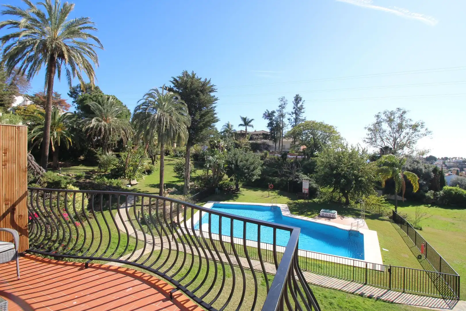 Garden of Flat for rent in Málaga  with Air Conditioner, Heating and Terrace