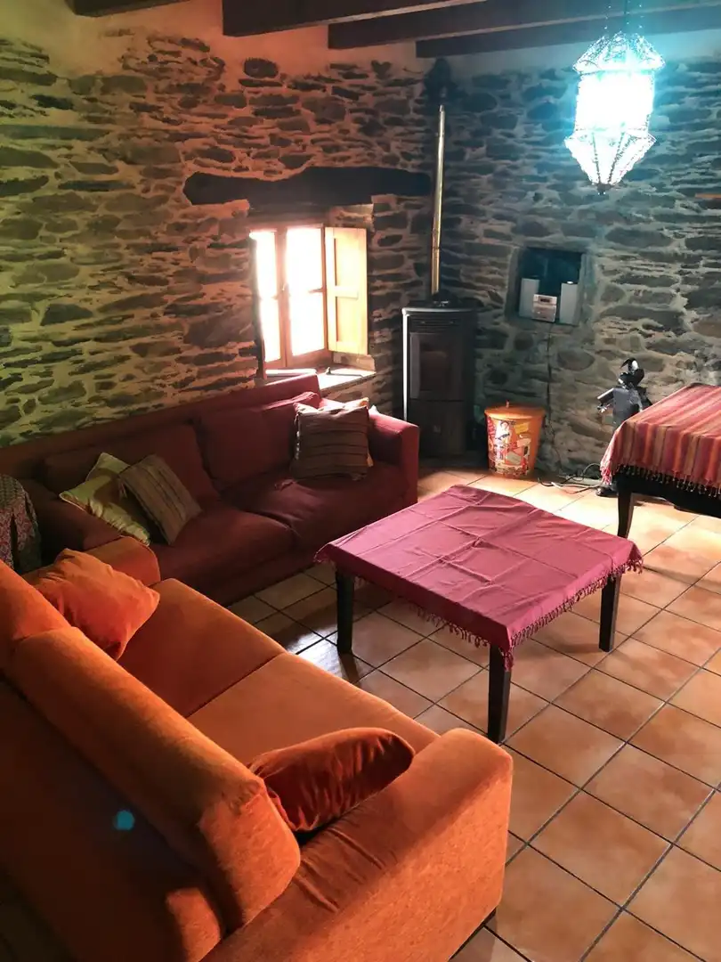 Living room of Houses for sale in Cubillos del Sil  with Terrace and Furnished