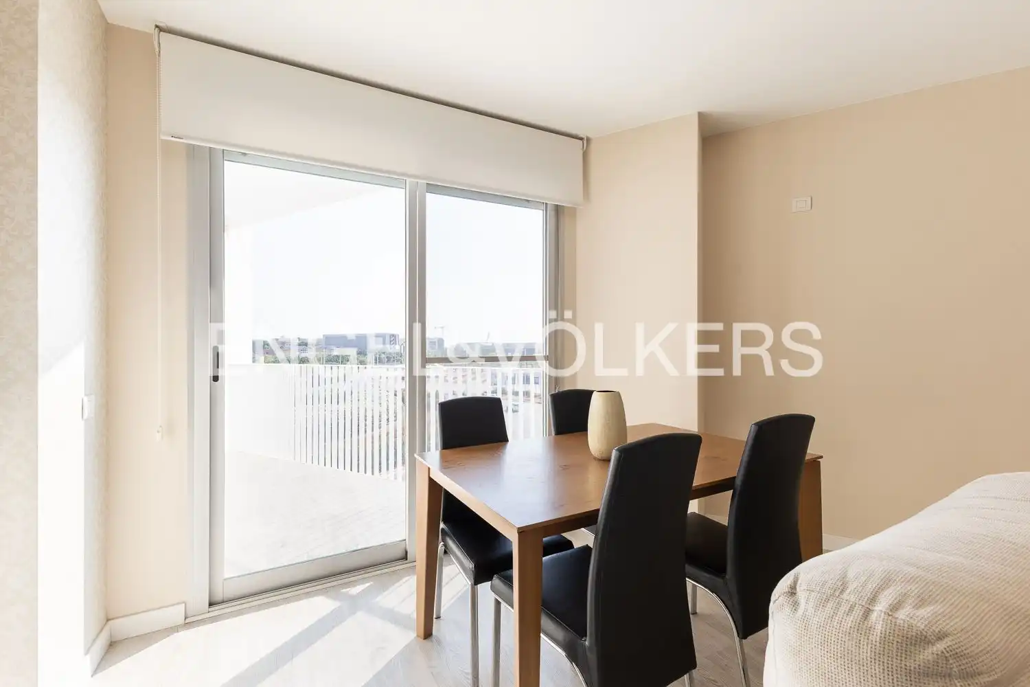 Balcony of Flat for rent in Torrent  with Air Conditioner, Heating and Parquet flooring