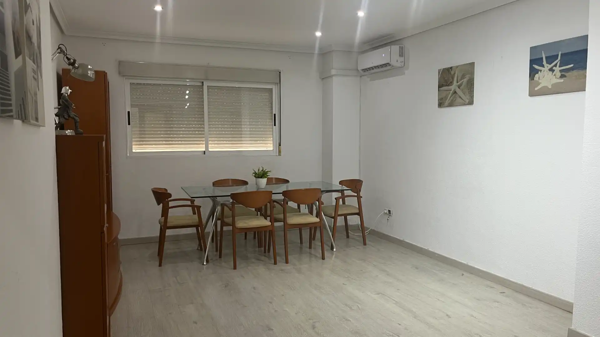 Menjador de Pis en venda en Valencia amb Aire condicionat, Parquet i Terrassa