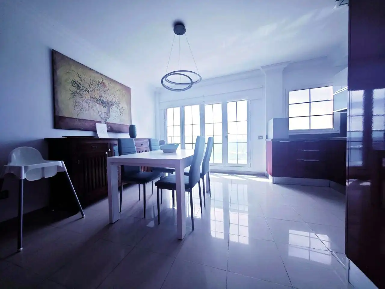 Dining room of Flat for rent in Agüimes  with Air Conditioner and Furnished