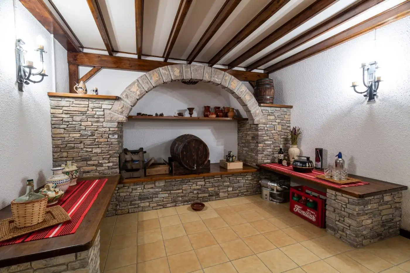 Cuina de Casa o xalet en venda en Alp amb Calefacció i Traster