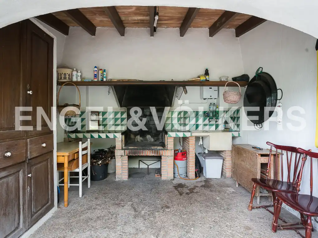 Cuina de Casa o xalet en venda en Beniarjó amb Aire condicionat, Calefacció i Jardí privat