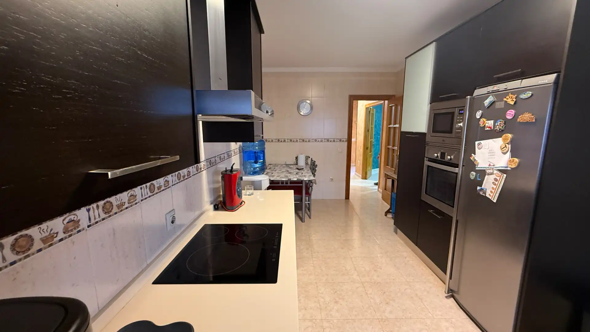 Cuina de Casa adosada en venda en Lorca amb Aire condicionat, Calefacció i Jardí privat