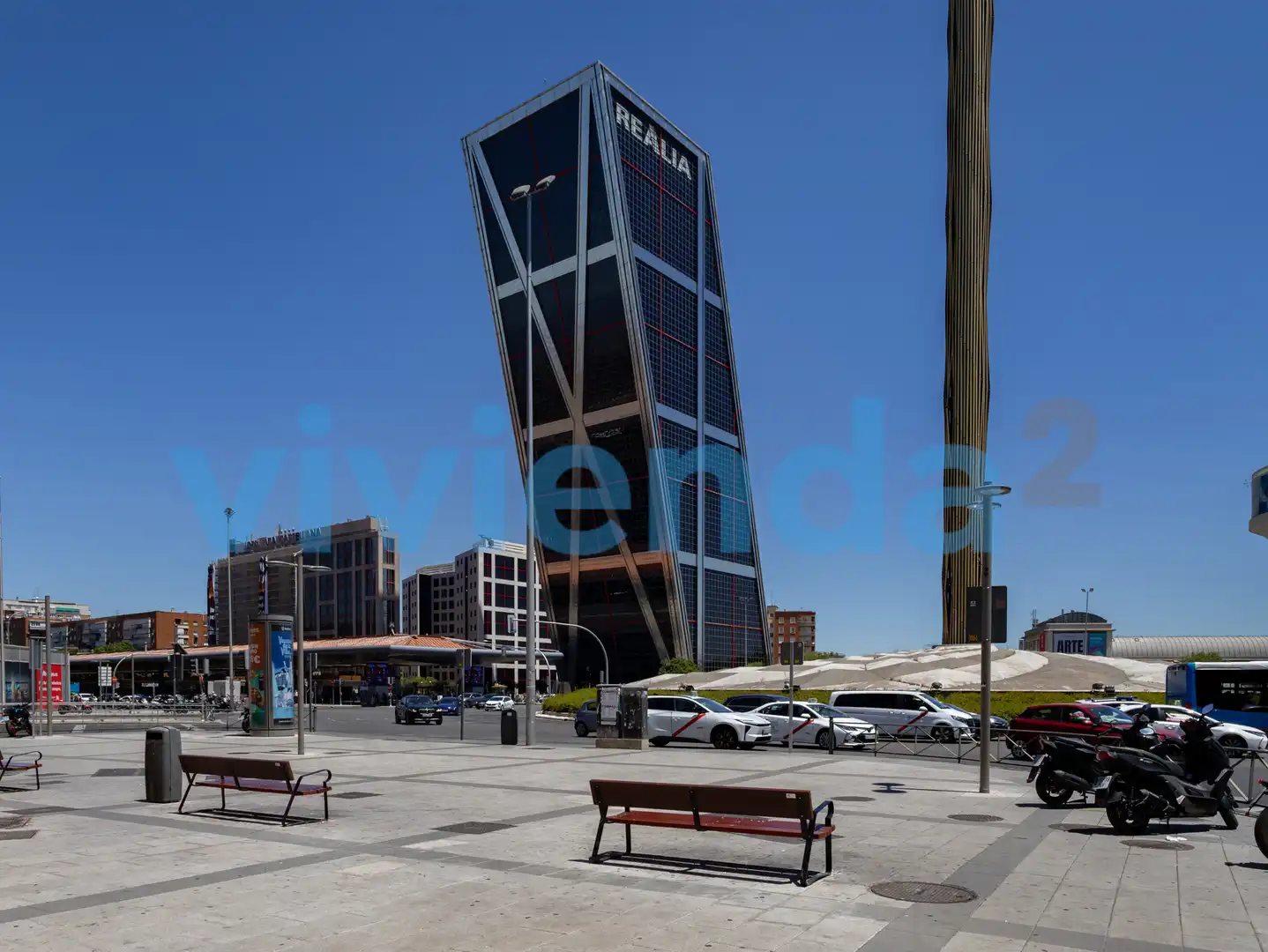 Exterior view of Flat for sale in Madrid  with Heating, Swimming Pool and Community pool