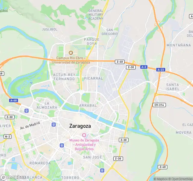 Außenansicht von Büro zum Verkauf in Zaragoza