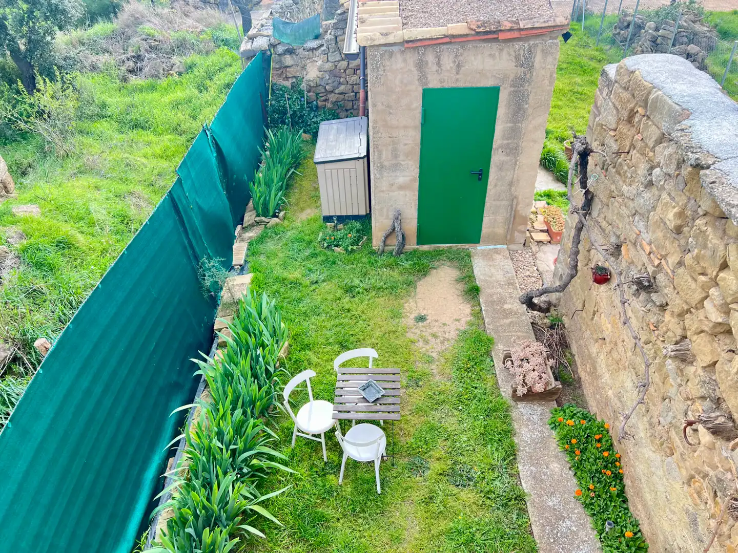 Jardín de Casa o chalet en venta en Ayerbe con Calefacción, Terraza y Amueblado