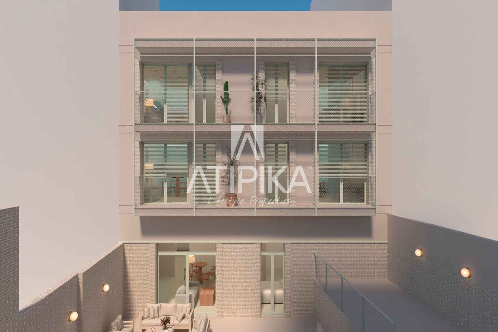 Exterior view of Flat for sale in Esplugues de Llobregat  with Heating, Parquet flooring and Oven