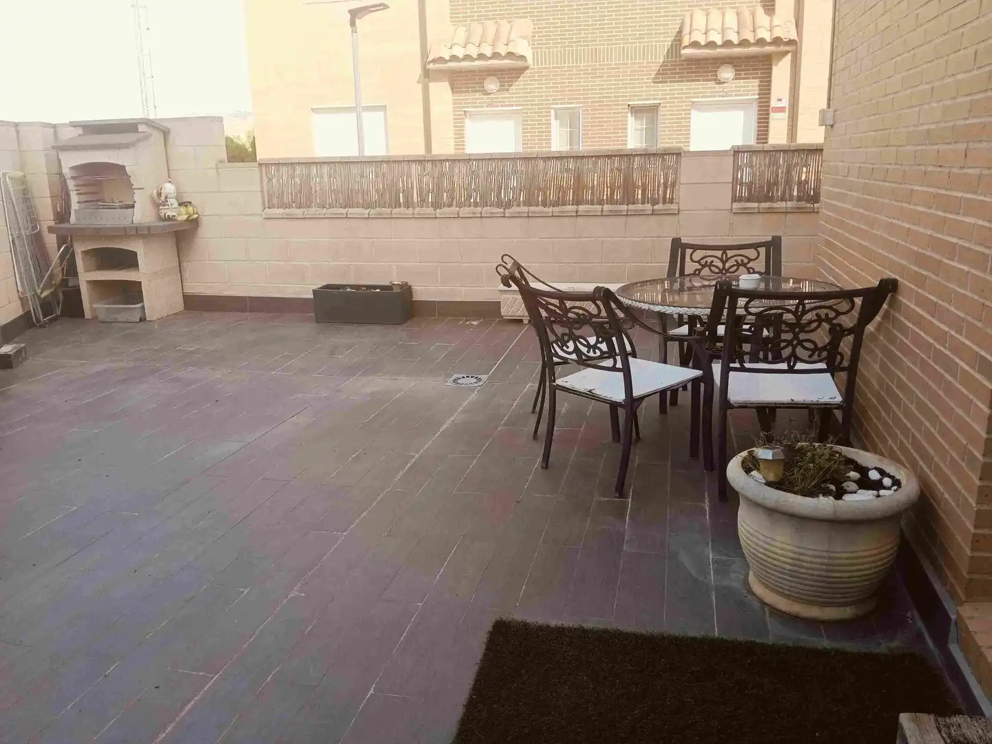 Terraza de Casa adosada en venta en María de Huerva con Calefacción, Terraza y Trastero
