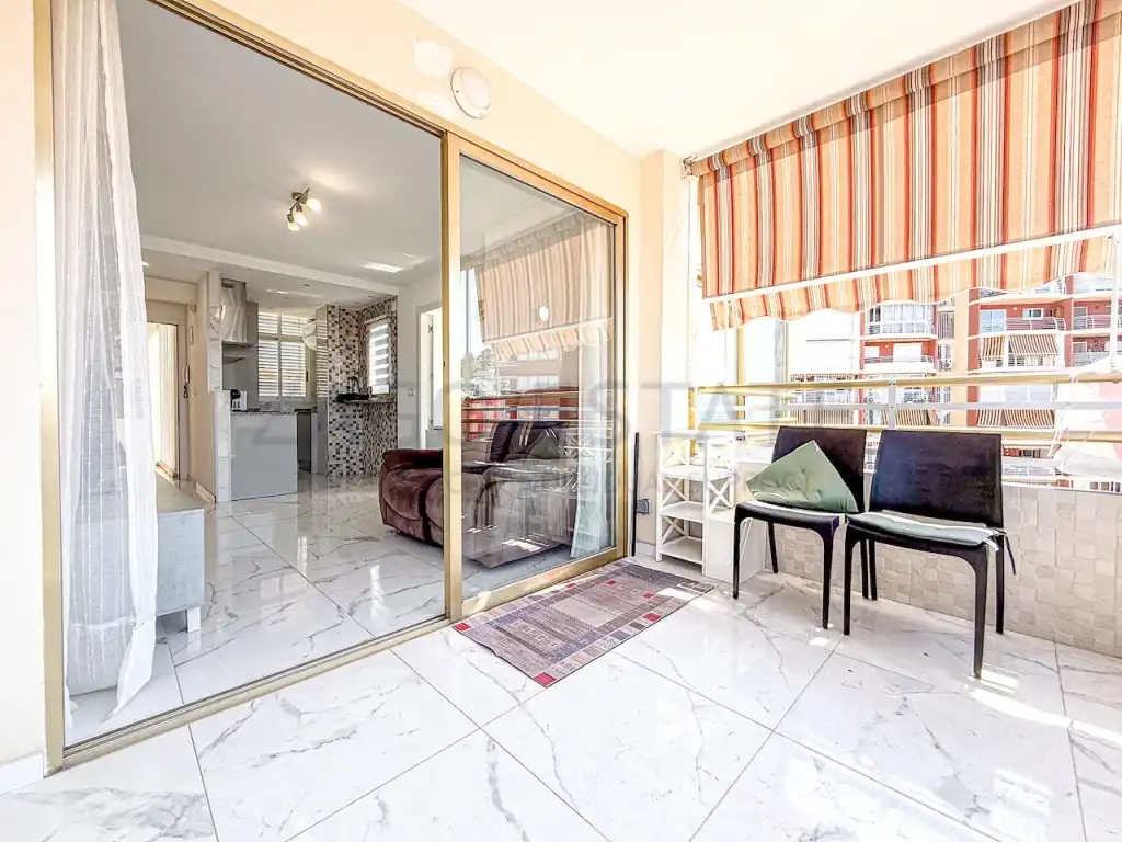 Balcony of Flat for sale in Benidorm