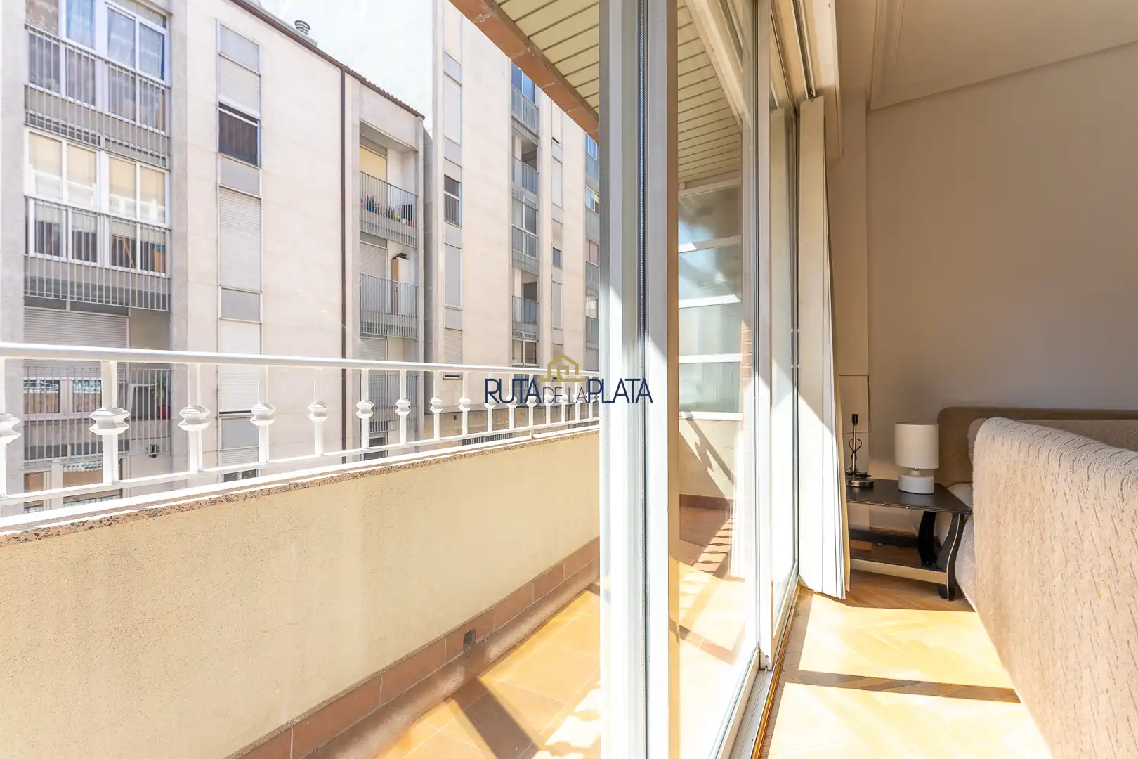 Balcony of Flat for rent in Zamora Capital   with Heating, Parquet flooring and Terrace