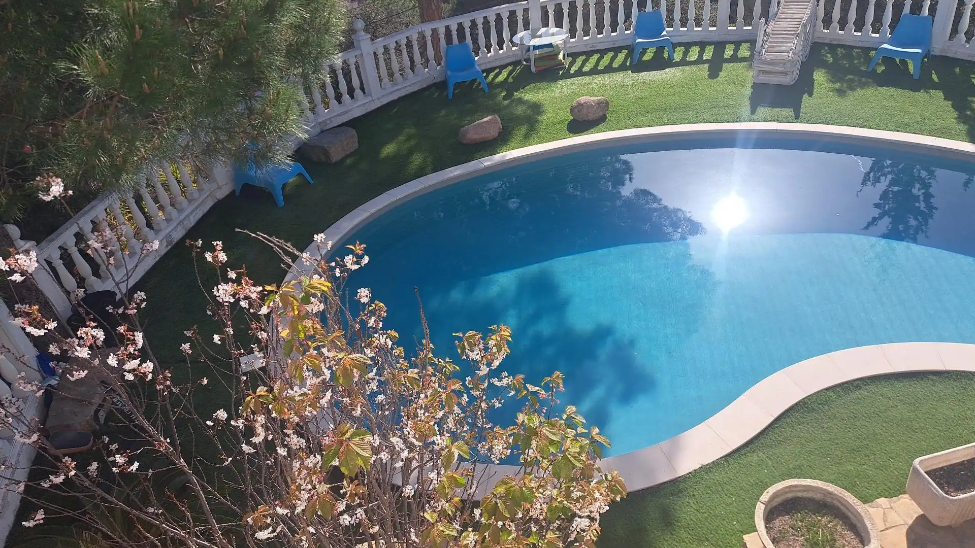 Piscina de Casa o xalet en venda en Lloret de Mar amb Jardí privat, Terrassa i Traster