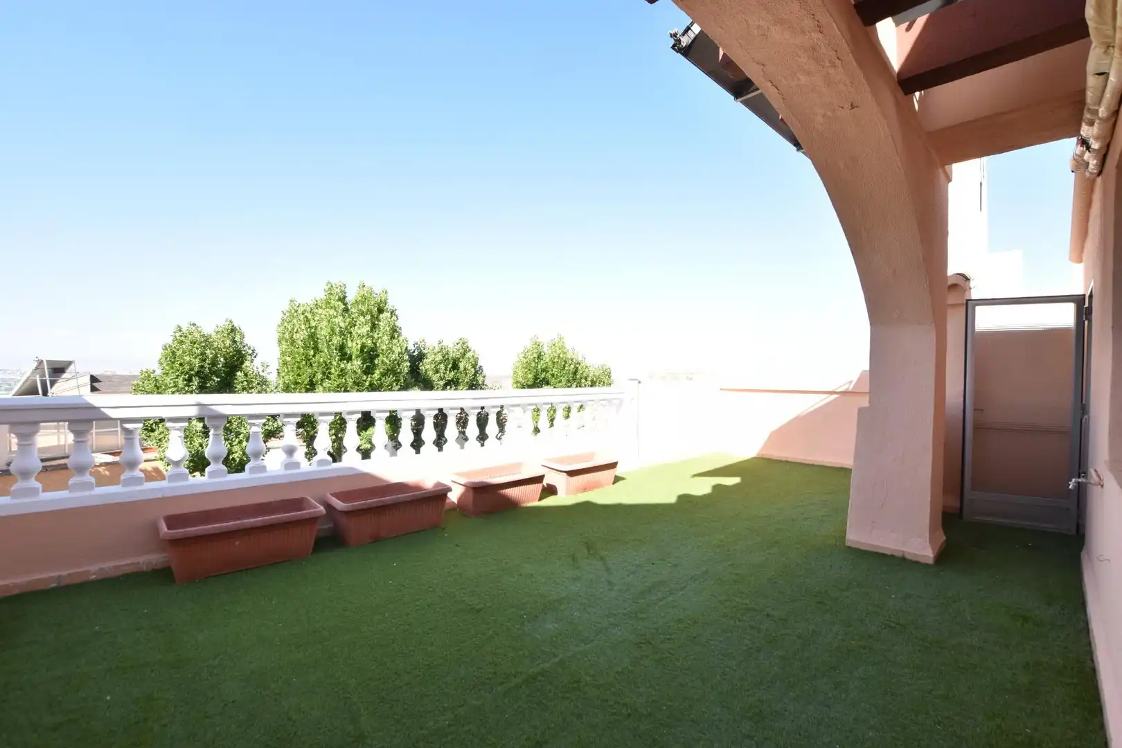 Terrassa de Casa adosada de lloguer en Huétor Vega amb Aire condicionat i Terrassa