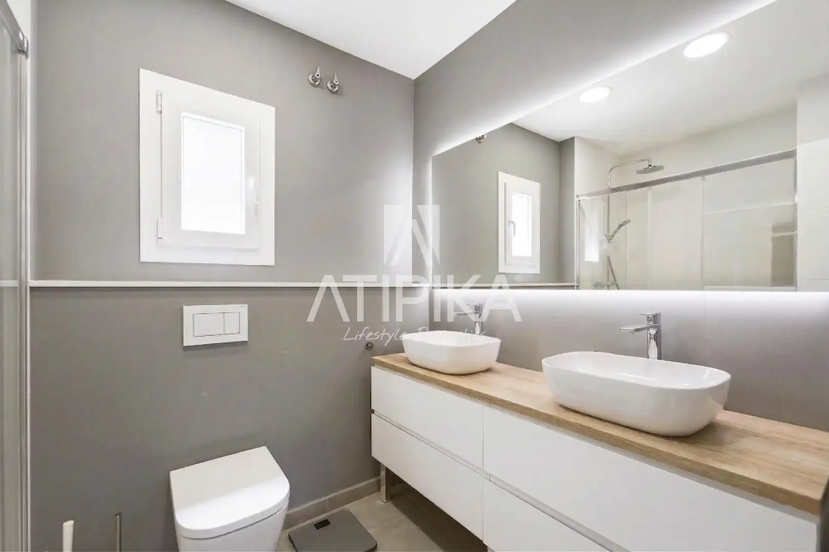 Baño de Finca rústica en venta en Argentona con Calefacción, Piscina y Horno