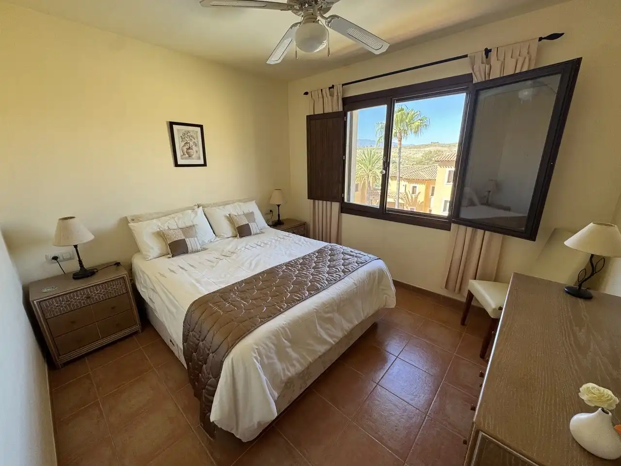 Bedroom of Apartments for sale in Vera  with Air Conditioner, Terrace and Swimming Pool