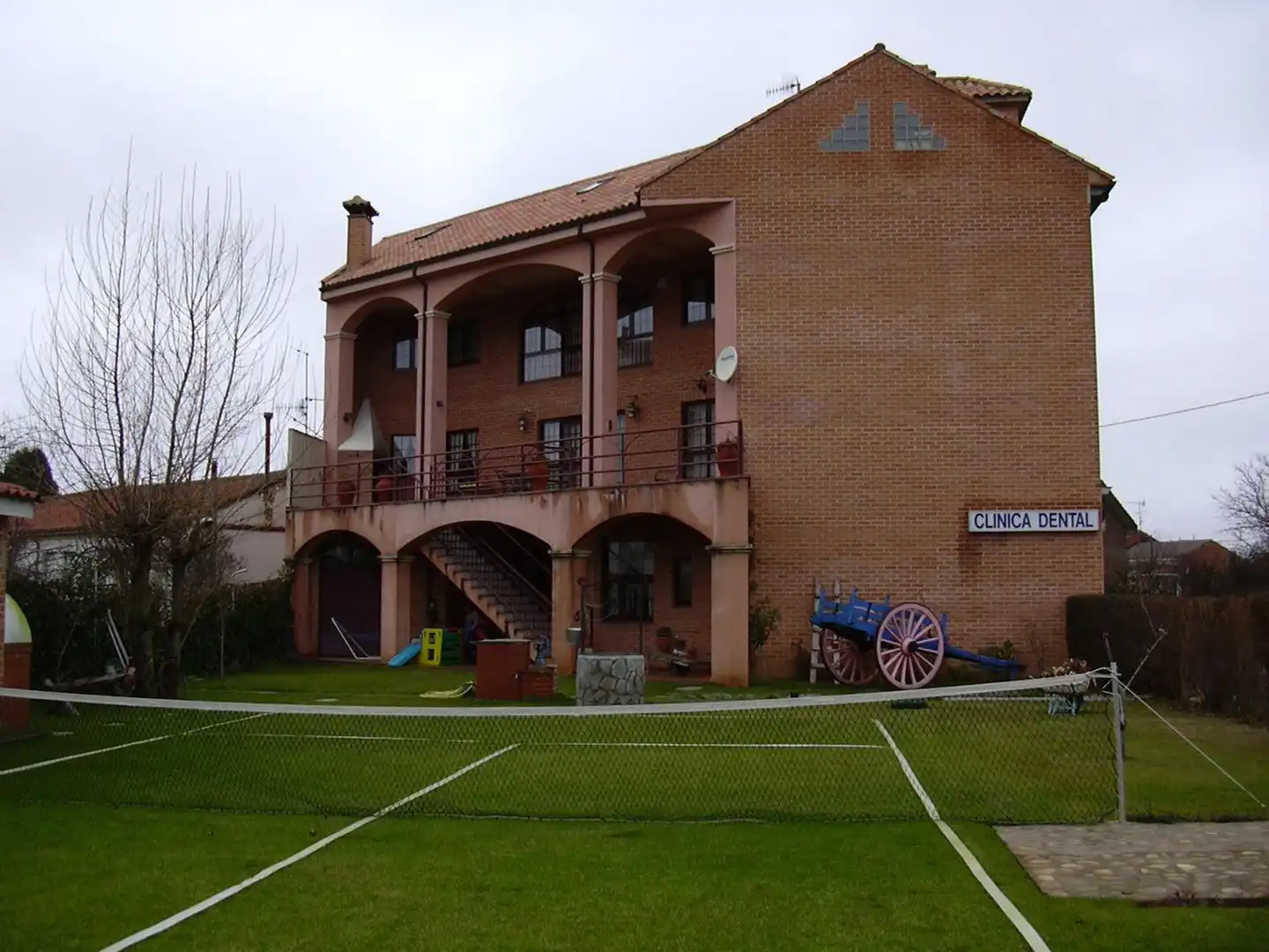 Vista exterior de Casa o xalet en venda en Villarejo de Órbigo amb Jardí privat, Terrassa i Traster