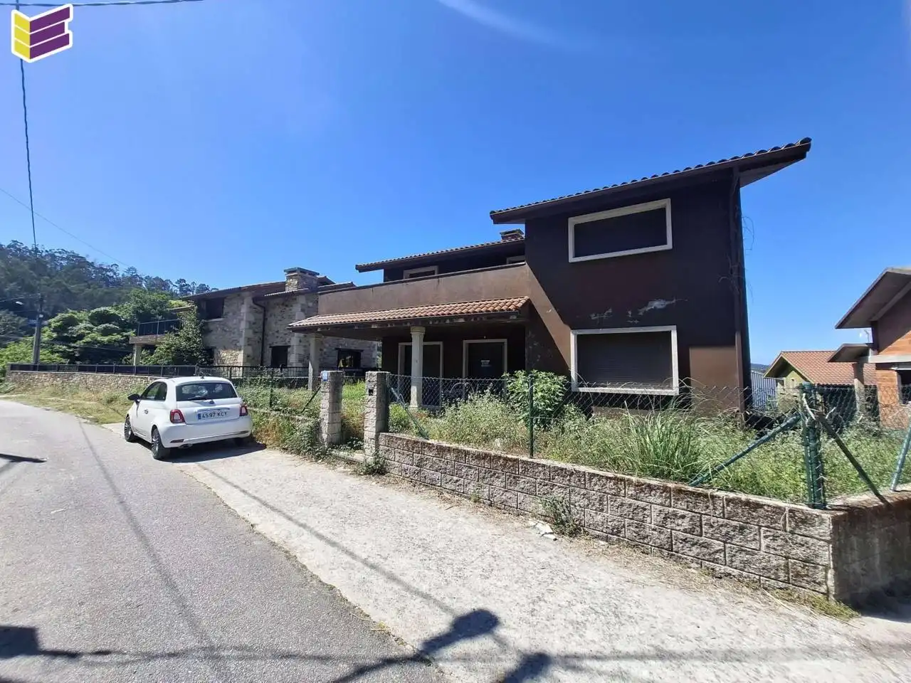 Außenansicht von Haus oder Chalet zum Verkauf in Vilaboa mit Privatgarten und Terrasse