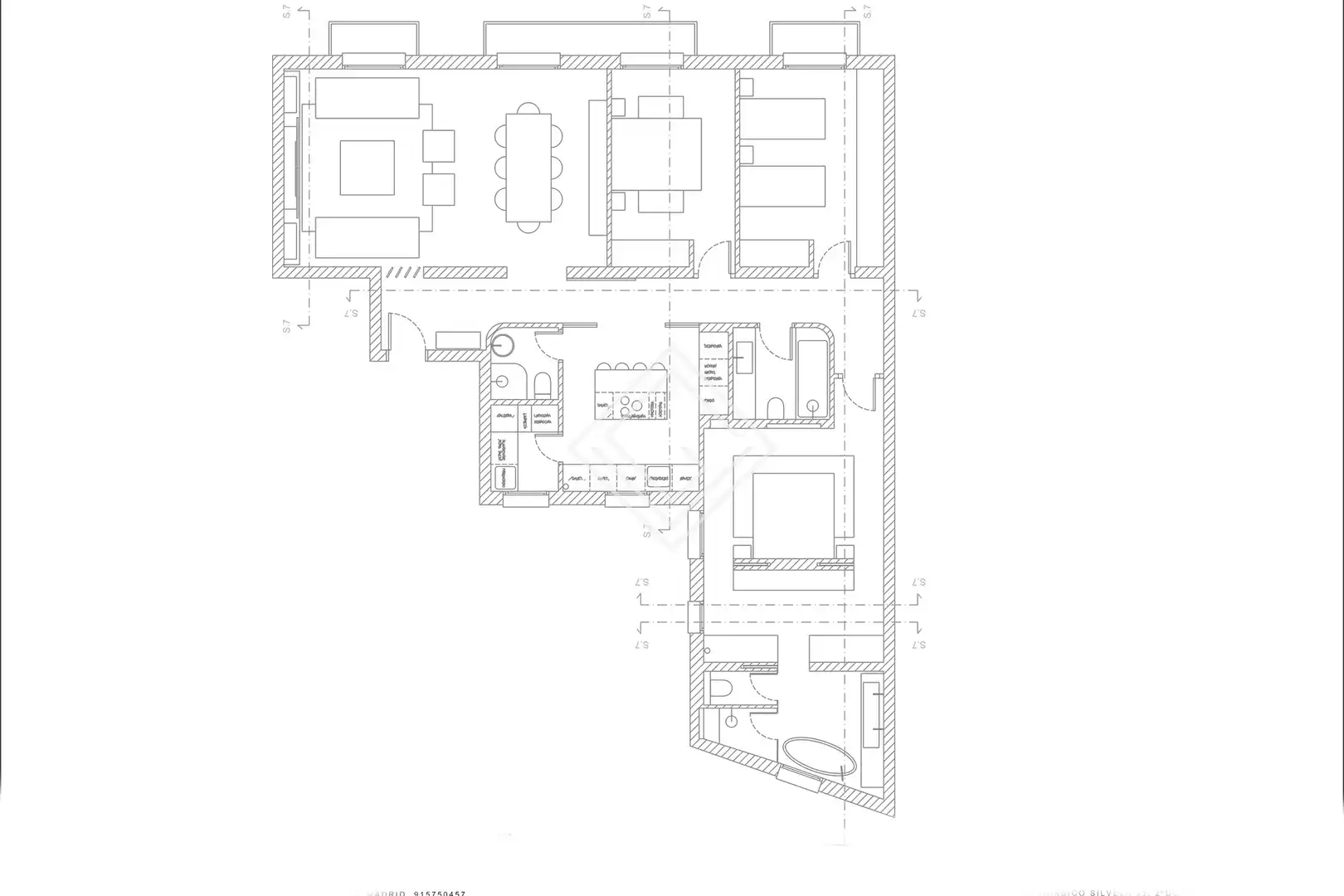 Appartamento con ascensore in vendita a Barrio de Salamanca, imagen 47