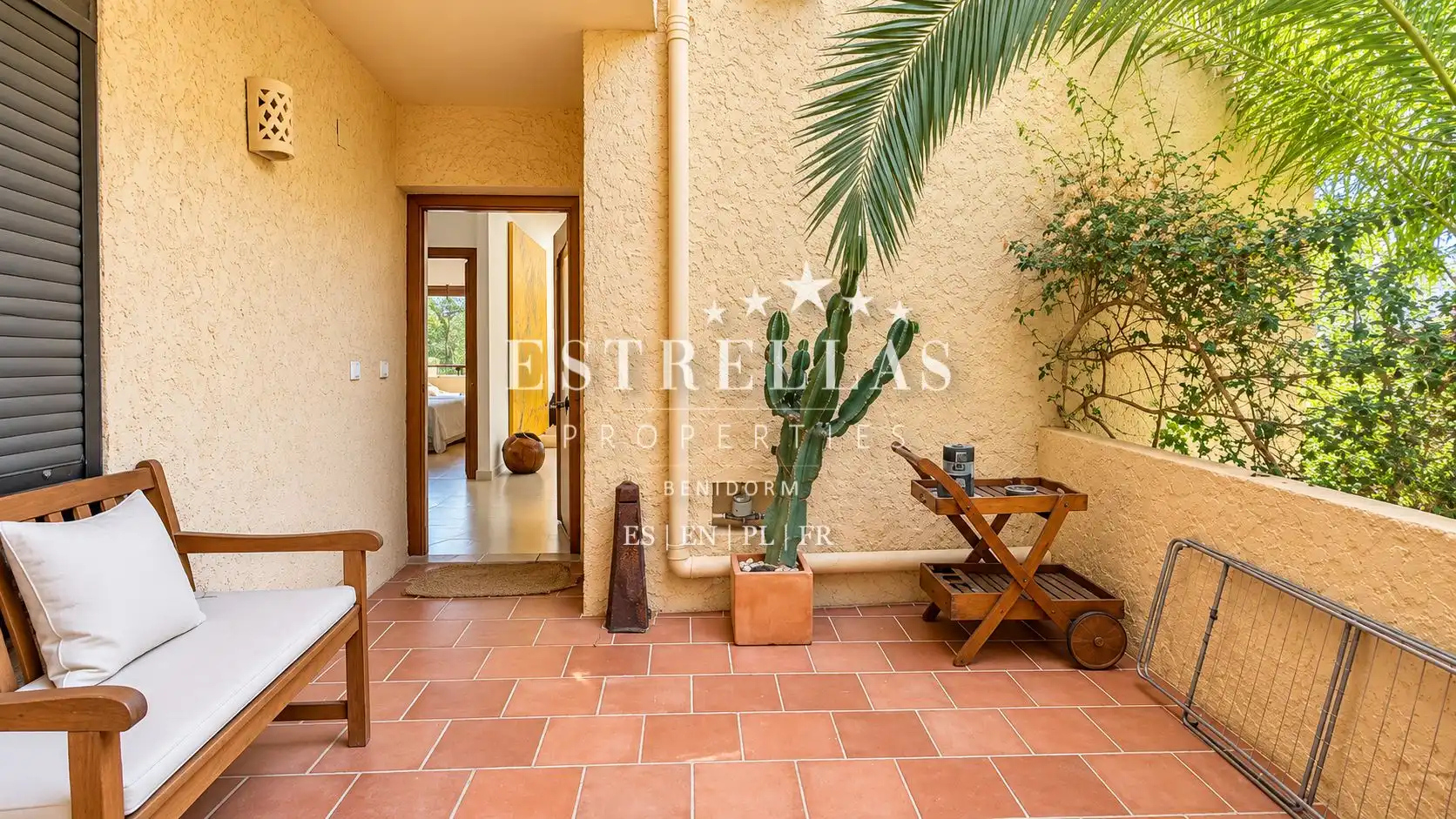 Terraza de Apartamento en venta en Altea con Aire acondicionado, Calefacción y Jardín privado