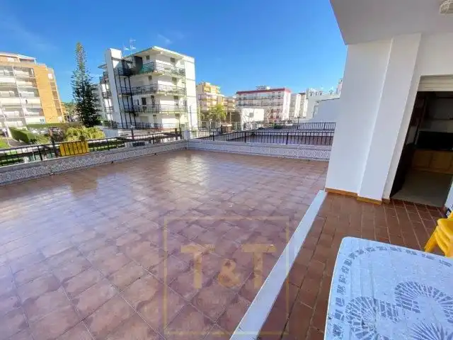 Terrassa de Apartament de lloguer en La Antilla amb Terrassa i Moblat