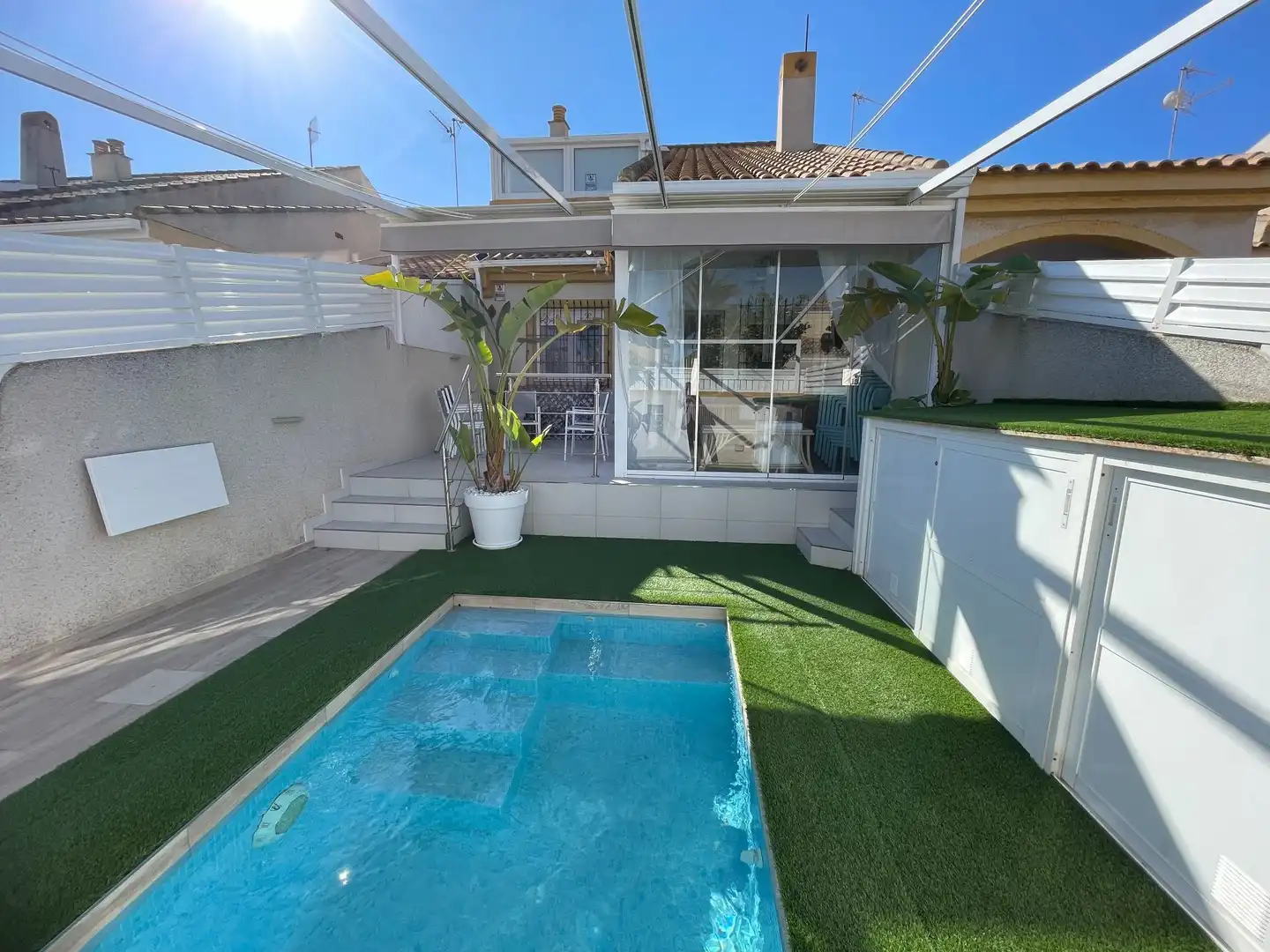Swimming pool of Duplexes for sale in Pilar de la Horadada  with Air Conditioner, Swimming Pool and Furnished