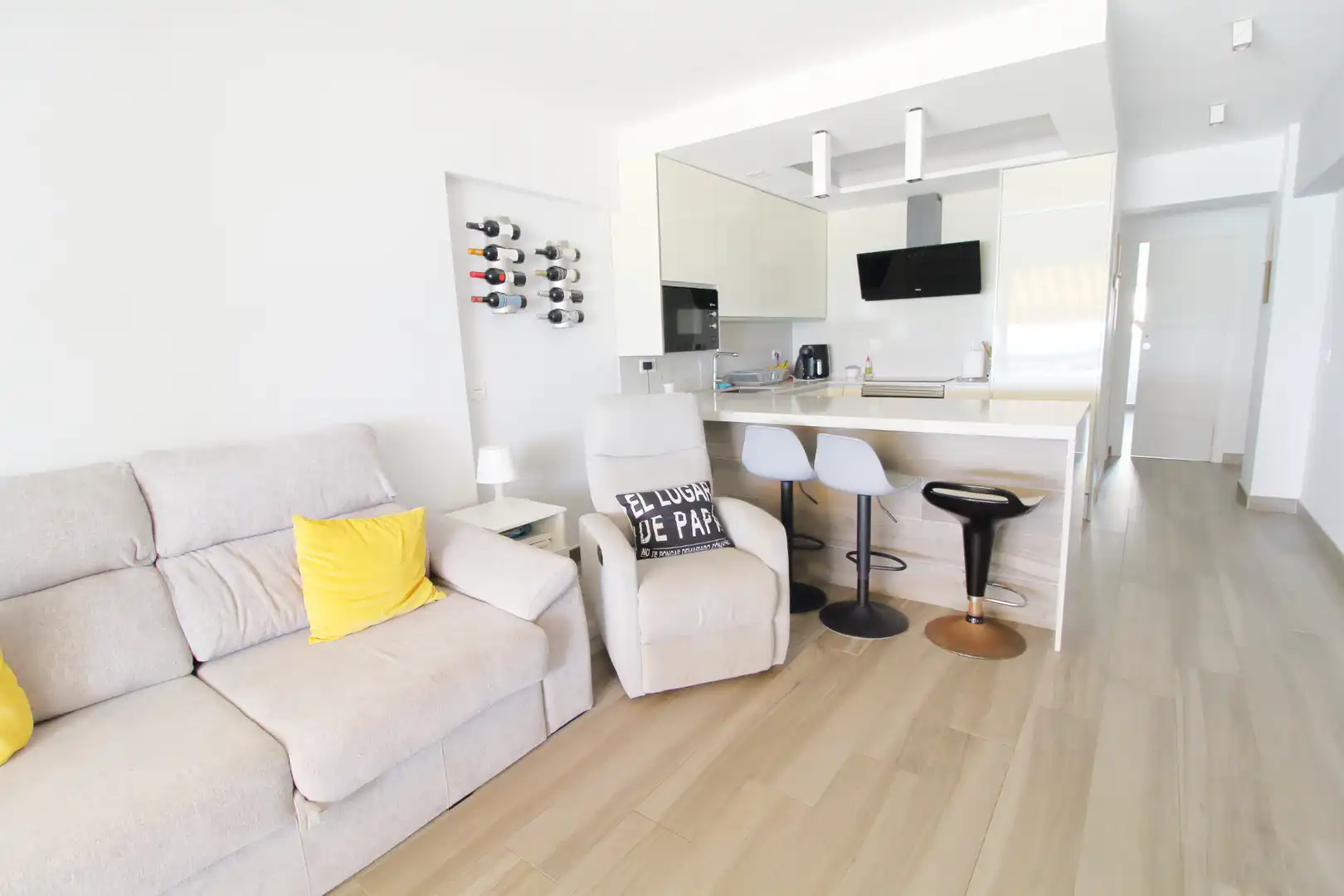 Sala d'estar de Pis en venda en Valencia amb Aire condicionat i Terrassa
