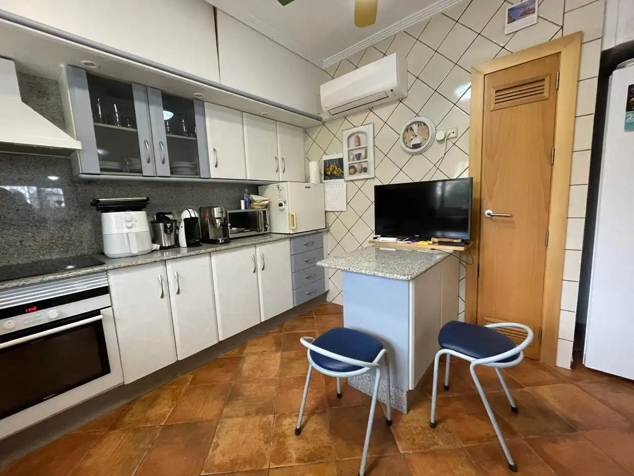 Kitchen of Houses for sale in La Manga del Mar Menor  with Air Conditioner, Heating and Private garden