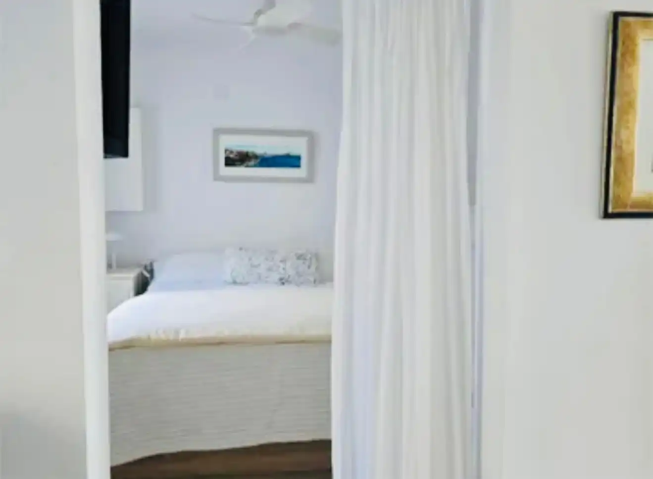 Schlafzimmer von Haus oder Chalet zum Verkauf in Calpe / Calp mit Klimaanlage, Heizung und Privatgarten