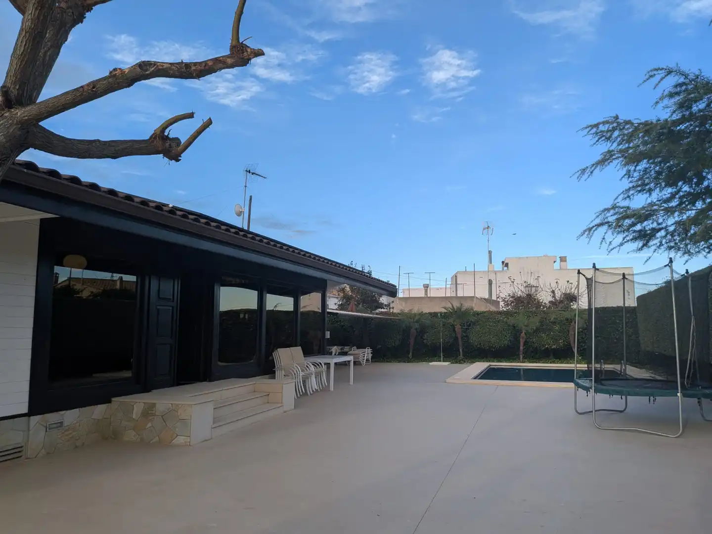Piscina de Casa o xalet en venda en Burriana / Borriana amb Moblat