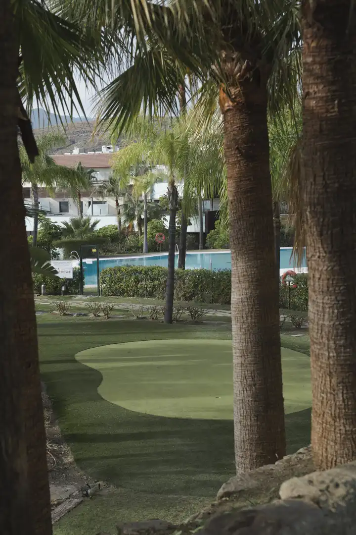 Swimming pool of Flat for sale in Benahavís  with Air Conditioner, Heating and Private garden