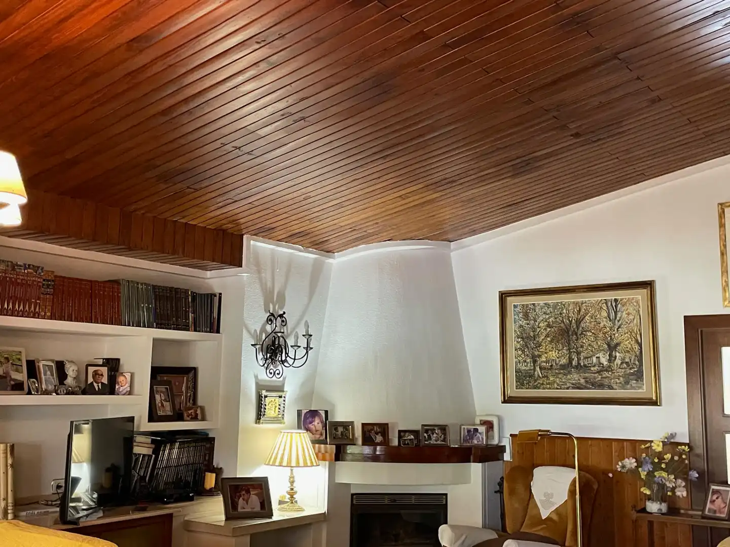 Wohnzimmer von Haus oder Chalet zur Miete in Petrer mit Klimaanlage, Heizung und Privatgarten